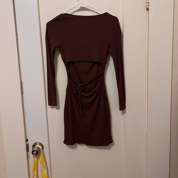 princess polly long sleeve mini dress - Picture 3 of 5